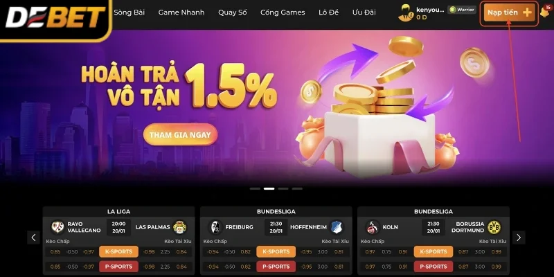 Kiểm tra kỹ địa chỉ trang web trước khi đăng nhập nạp tiền